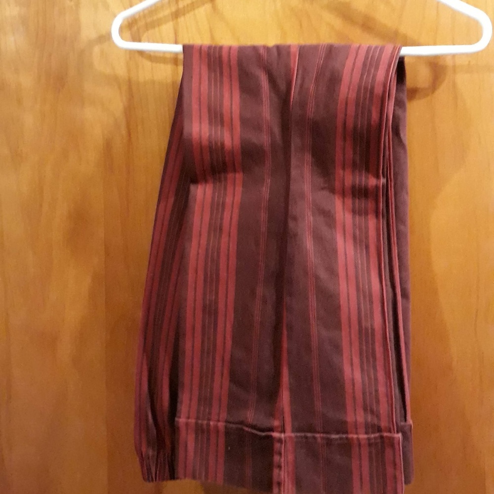 New Women's Striped Pants Sz PL  Metrostyle